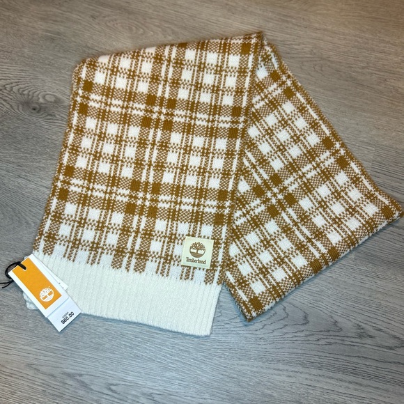 Timberland women’s white and yellow scarf-wrap - Picture 4 of 5